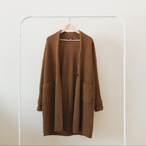 | Uniqlo | Wool Ribbed Cardigan Coat | Size S |